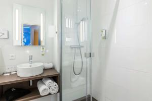 Koupelna v ubytování Best Western Plus Monopole Métropole