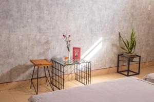 Postel nebo postele na pokoji v ubytování Joy Hotel Phú Yên