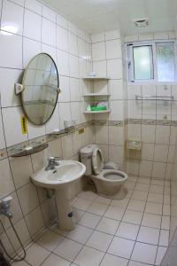 Koupelna v ubytování Cuiti B&B