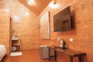 חדר רחצה ב-Yellow Mountain Homestay