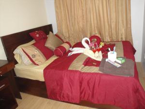 Postel nebo postele na pokoji v ubytování The Oasis Davao Condotel
