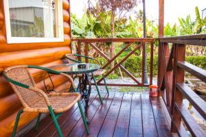 מרפסת או טרסה ב-Yellow Mountain Homestay