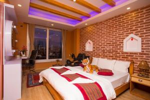 Letto o letti in una camera di Blue Mountain Home Stay