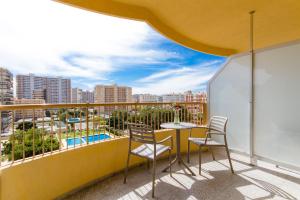 Balkón nebo terasa v ubytování Hotel Castilla Alicante
