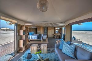 Příroda nedaleko luxury tent