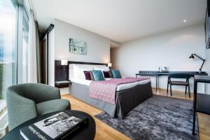 Posezení v ubytování Clarion Hotel Stockholm + 37 fotografií