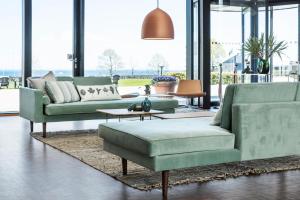 A seating area at Rungstedgaard