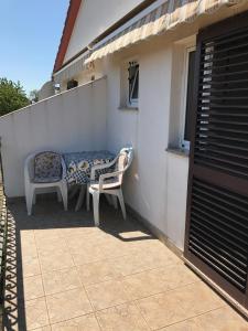 Balkón nebo terasa v ubytování Apartments Bodi