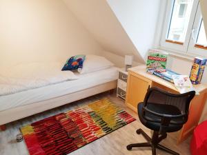Ein Bett oder Betten in einem Zimmer der Unterkunft Ostseeblick Baabe