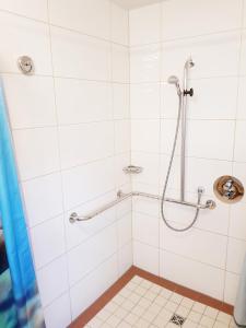Ein Badezimmer in der Unterkunft Ostseeblick Baabe