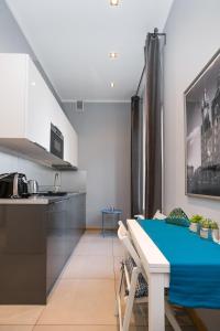 Kuhinja oz. manjša kuhinja v nastanitvi Superb Wawel apartment, best location in town 26m2 P1