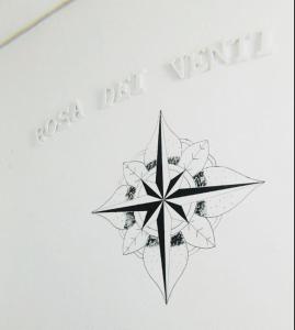 un disegno di una stella con un cartello di buon compleanno di La Rosa Dei Venti a Villa San Giovanni
