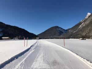 Obiekt Karwendel-Lodge zimą