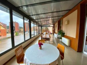 Posezení v ubytování Hotel Berga Park