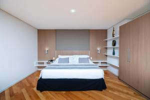 Cama ou camas em um quarto em Viale Cataratas Hotel & Eventos