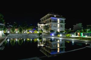Das Gebäude in dem sich das Hotel befindet