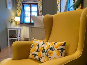 Predel za sedenje v nastanitvi Boutique Hotel Romantick