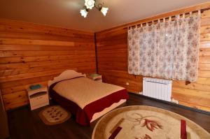 
Кровать или кровати в номере Guest House U Lesa
