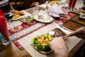 Mâncare la sau în apropiere de această pensiune