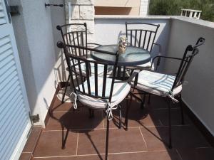 Balkón nebo terasa v ubytování Apartments Jurkovic