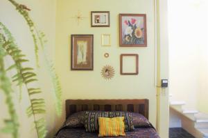 Ένα ή περισσότερα κρεβάτια σε δωμάτιο στο Casa Santaella