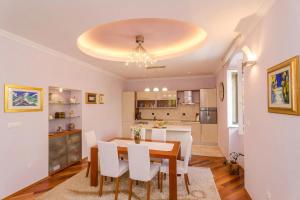 Kuchyň nebo kuchyňský kout v ubytování Apartment Djivo