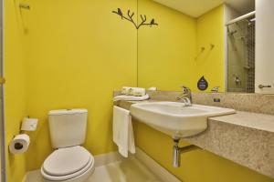Um banheiro em Nobile Inn Pampulha