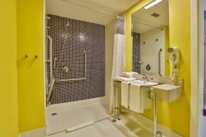 Um banheiro em Nobile Inn Pampulha
