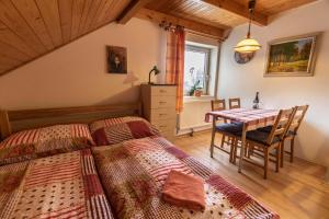 Postel nebo postele na pokoji v ubytování Penzion u Vichu + 37 fotografií