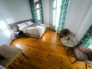 Posteľ alebo postele v izbe v ubytovaní Apartamenty w Wieży