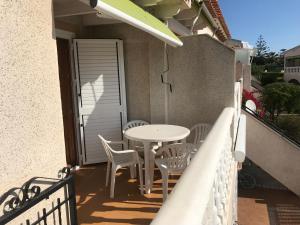 Balkón alebo terasa v ubytovaní Casa Pura Vida Guardamar del Segura