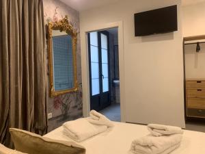 Voodi või voodid majutusasutuse VTZ The Botanic Hostel toas