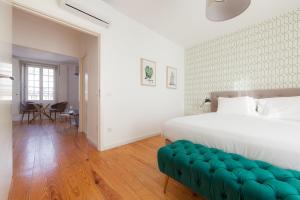 En eller flere senge i et værelse på Citybreak-apartments Sao Bento
