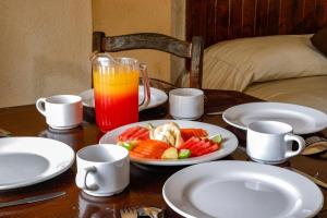 Comida no hotel ou em algum lugar perto