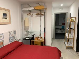 Postel nebo postele na pokoji v ubytování P. ROOM