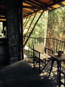 Balkón nebo terasa v ubytování Galkadawala Forest Lodge + 25 fotografií