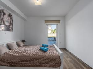 Postel nebo postele na pokoji v ubytování Apartment Monika with private pool in Porec