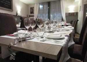 Nápoje v ubytování Logis Hôtel des Causses