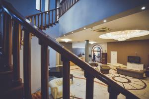 Posezení v ubytování Hotel Leonessa