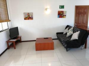 TV a/nebo společenská místnost v ubytování Dahlia Villa valari