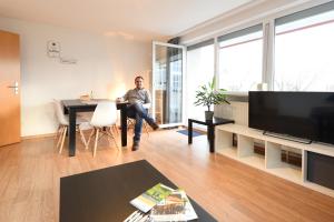 Μια τηλεόραση ή/και κέντρο ψυχαγωγίας στο FeWo Markdorf