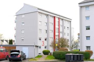 Το κτήριο όπου στεγάζεται  το διαμέρισμα