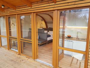 Ein Balkon oder eine Terrasse in der Unterkunft Sonnenresort Ettershaus