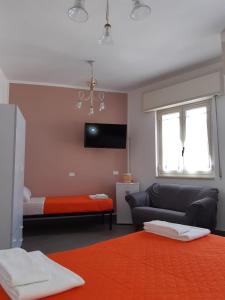 Letto o letti in una camera di Le Quattro Isole
