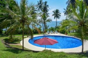 Bazén v ubytování Eva Lanka Hotel - Beach & Wellness nebo v jeho okolí