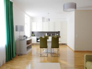 Kuchyň nebo kuchyňský kout v ubytování Apartments SNEZKA LUXE