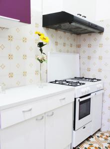 Kuchyň nebo kuchyňský kout v ubytování B&B Linae - Residence