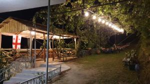 Zahrada ubytování Guest House Okropilauri
