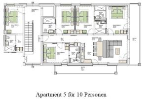 Plan piętra w obiekcie Arula GmbH