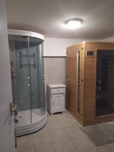 Kúpeľňa v ubytovaní Villa Harmónia